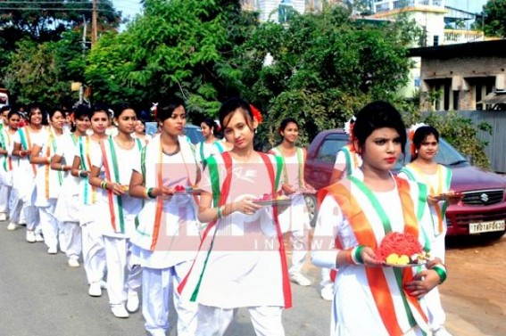 Bharat Seva Ashram held peace rally Bharat Seva Ashram held peace rally